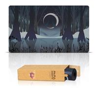 Paramint Swamp Mana Scenery (Bords Cousus) - Tapis de Jeu MTG - Compatible avec Les Tapis de Jeu Magic: The Gathering - Jouez à MTG, Yugioh, TCG - Tapis de Jeu aux Designs Originaux