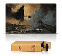 Paramint The Fate of Isildur (Bords Cousus) - Tapis de Jeu Le Seigneur des Anneaux - Compatible avec Les Tapis de Jeu Magic: The Gathering - Jouez à MTG, Yugioh, TCG - Designs Originaux