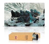Paramint The Nine (Bords Cousus) - Tapis de Jeu Le Seigneur des Anneaux - Compatible avec Les Tapis de Jeu Magic: The Gathering - Jouez à MTG, Yugioh, TCG - Designs Originaux