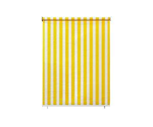 paramondo Store extérieur Enrouleur auvent Vertical Pare-Soleil pour terrasse de Balcon, Suspendu, résistant aux déchirures et aux intempéries, Entretien Facile, 180 x 240 cm Jaune-Blanc