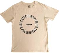 Paramore - "Running Out Of Time" T-Shirt für Herren/Damen Uni RO8751 (XL) (Sand)