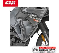 Paramoteur Tubulaire GIVI TN4133 25 MM Noir Spécifique Kawasaki KLR 650 S