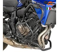 KNH2130 - Protège moteur tubulaire Kappa Noir YAMAHA MT-07 Tracer (16-19)