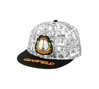 PARAMOUNT Chapeau 'Garfield' marron / noir / blanc naturel, Taille 56-58