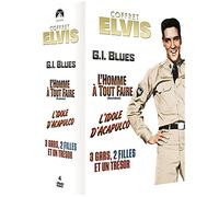 Paramount Coffret Elvis : G.I. Blues + L'homme À Tout Faire + L'idole D'acapulco + 3 Gars, 2 Filles Et Un Trésor - Pack