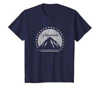 Paramount Simple Vintage Logo T-Shirt, Enfant, Bleu Marine, 3 Ans