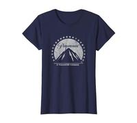 Paramount Simple Vintage Logo T-Shirt, Femme, Bleu Marine, M