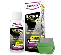 Paranix Extra Fort 5 Minutes - Lotion Anti-Poux Et Lentes 100% Efficace* 2 En 1 : Traite Et Protège â€“ 100 Ml â€“ Peigne Fin En Métal Inclus