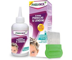 Paranix Shampoo Traitement pour éliminer les pidocques et les larmes 200 ml