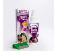 Paranix Traitement spray poux et lentes avec peigne, 100% efficace en 10 minutes, 100 ml