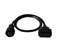 PARANNIC Adaptateur de diagnostic OBD2 4 broches pour Scania pour câble de diagnostic industriel pour moteur marin, fonctionne pour unité de contrôle S6 ou S8 sur moteurs de type E2011, fonctionne