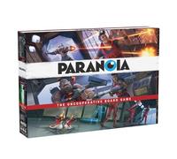 Paranoia : le jeu de société peu coopératif - Trahison stratégique et survie dans le complexe alpha, idéal pour les soirées de jeu avec adultes, à partir de 14 ans, 2 à 6 joueurs, 120 minutes de temps