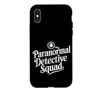 Paranormal True Crime Surnatural Mystères Haunted Cases Coque pour iPhone X/XS