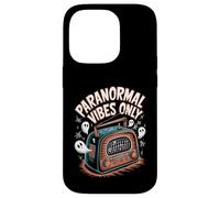 Paranormal Vibes Only Ghost Hunting Halloween Coque pour iPhone 14 Pro