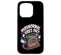 Paranormal Vibes Only Ghost Hunting Halloween Coque pour iPhone 15 Pro