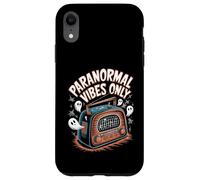 Paranormal Vibes Only Ghost Hunting Halloween Coque pour iPhone XR