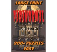 Paranormal Word Search book: Easy to Read Paranormal Word Search Book About Hauntings, Spirits, and More...6x9 Inches, 200+ Puzzles...Great for Holidays, Halloween, or Horror Lovers