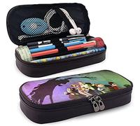 ParaNorman - Trousse en cuir - Grande capacité - Avec fermeture éclair - Pour le bureau