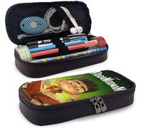 Paranorman - Trousse En Cuir - Grande Capacité - Avec Fermeture Éclair - Pour Le Bureau