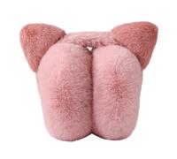 Paraorecchi Invernali per Donna - 5,9 pollici Pieghevole Caldo | Coperture Protezione Uditiva Paraorecchie Invernali, Per Bambini Ragazze Freddo Sport Neve Esterno Corsa Ciclismo Pendolarismo, Rose