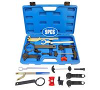 PARAOUTIL Kit Calage Distribution Moteur, 9 Pièces Outil Calage Arbre a Came Distribution Compatible avec VW, avec Seat, avec Skoda 1.0 1.2 1.4 TSI TFSI 3 et 4 Cyl EA211