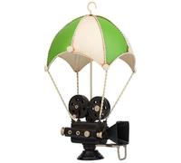 Parapente metal verde