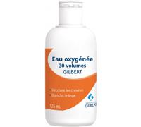 Gilbert Eau Oxygénée 30 Volumes Flacon 125ml