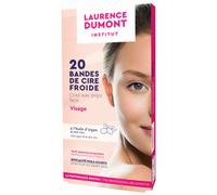 Laurence Dumont Institut Bandes De Cire Froide Visage 20 Pièces