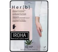 Iroha Nature Masque Gants Mains Réparateur Relaxant Chanvre Her[b] Iroha Nature