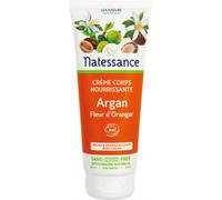 Natessance Crème corps nourrissante argan fleur d'oranger 200ml