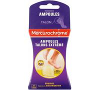 Parapharmacie > Beauté & Soins > Pieds Mercurochrome Pansements Ampoules Talons Extrême 4 Pansements - Pieds - Pharmacie en ligne LaSante.net
