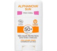 Parapharmacie > Beauté & Soins > Produit Solaire > Produits de Protection Solaire Alphanova Sun Stick Solaire Pink Coral Visage SPF50+ Bio 12 g - Protection solaire - Pharmacie en ligne LaSante.net
