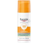 Eucerin Sun Sensitive Protect Gel-Crème Oil Control Toucher Sec IP50+ Peau Grasse 50ml
