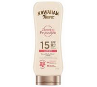 Parapharmacie > Beauté & Soins > Produit Solaire > Produits de Protection Solaire Hawaiian Tropic Glowing Protection Lotion Protectrice SPF15 180 ml