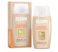 ISDIN Fusion Water fluide solaire visage SPF 50 teinte light 50 ml