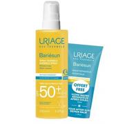 Invisible Uriage Spray SPF50+ 200 ml avec baume réparateur gratuit 50 ml
