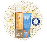 Parapharmacie > Beauté & Soins > Produit Solaire > Produits de Protection Solaire Vichy Capital Soleil Huile Invisible Protection Cellulaire SPF50+ 200 ml + Lait Apaisant Après-Soleil 100 ml Offert -