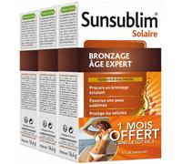 Parapharmacie > Beauté & Soins > Produit Solaire > Produits Pour Préparation et Entretien Nutreov Sunsublim Bronzage Age Expert 3 x 28 - Préparation et entretien - Pharmacie en ligne LaSante.net