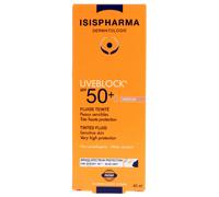 Parapharmacie > Beauté & Soins > Produit Solaire > Protection solaire Isispharma Uveblock Fluide Teinté SPF50+ 40 ml