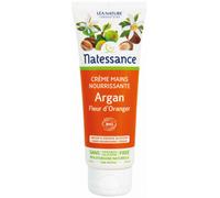 Natessance Crème Mains Nourrissante Argan Fleur d’Oranger Bio 75ml