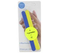 Vitry Limes Cristal Pur Corindon Bois 12cm Botte de 6