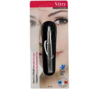Vitry Pinces à Epiler Mors Ronds Inox