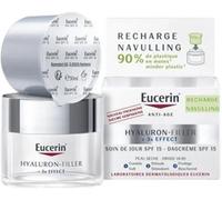 Eucerin Hyaluron-Filler +3x Effect Soin De Jour IP15 Peau Sèche Anti-Rides & Anti-Âge Recharge 50ml