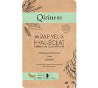 Parapharmacie > Beauté & Soins > Produits de Soins du Visage > Soins Contour des Yeux Qiriness Wrap Yeux Hyal-Éclat 2 Patchs Hydrogel - Contour des yeux - Pharmacie en ligne LaSante.net