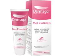 Parapharmacie > Beauté & Soins > Produits de Soins du Visage > Soins Hydratants Et Nourrissants Pour le Visage Dermagor Mes Essentiels Crème Hydratante Visage 24H Riche 40 ml - Hydratants et nourrissa