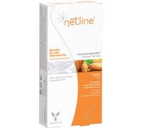 Netline Bandes Dépilatoires Hypoallergéniques Visage, Taille L 38/40, 250 ml