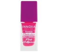Vernis Fluorescent Pink Hollywood 8ml - Ongles Sensibles | Rose Fluo Brillant Longue Tenue - Collection Flashcolors Innoxa Paris 1920
