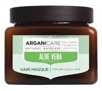 ARGANICARE - Masque Capillaire Hydratant A l’Aloe Vera Pour Cheveux Secs Et Ternes 500mL