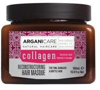 Masque Collagène - ARGANICARE - 500ml - Tous types de cheveux - Hydratation profonde - Protection