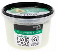 Organic Shop Natural Avocado & Honey masque cheveux régénérant 250 ml